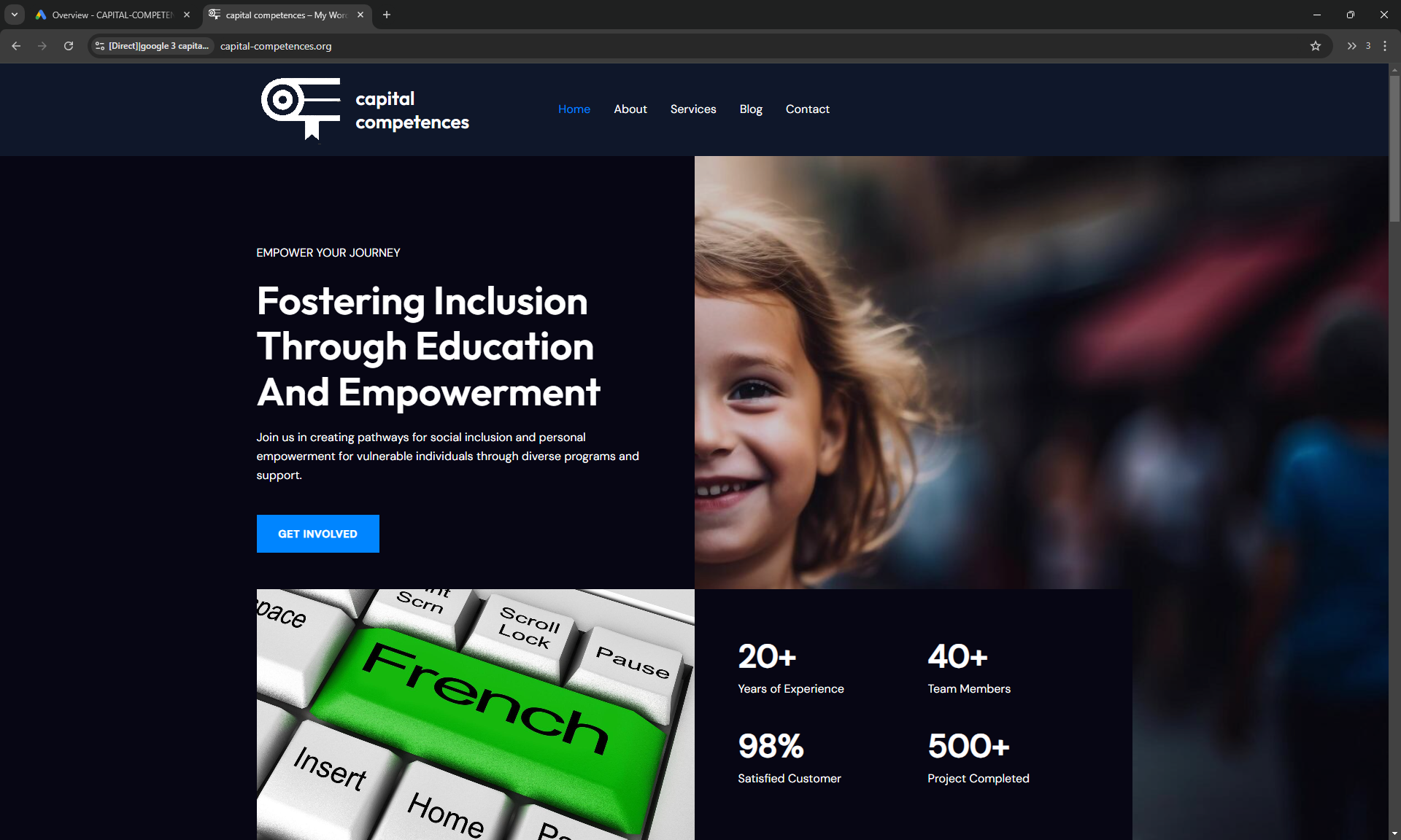 Capital Competences Website